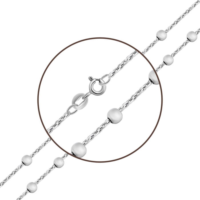 Серебряная цепочка Артикул UG5АкШ1-50