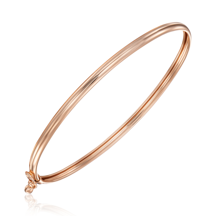 Золотий жорсткий браслет. Артикул 70416-1/01/0