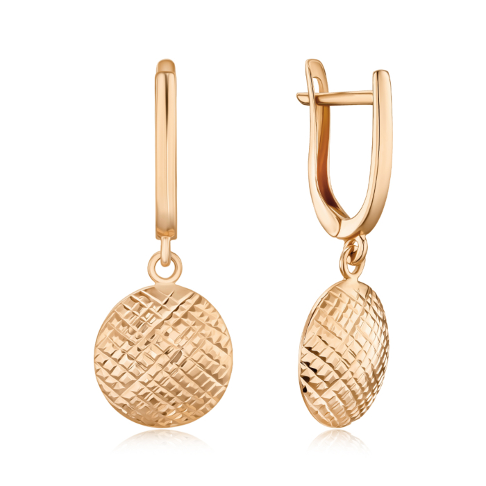 Золотые серьги 02407-1/01/2