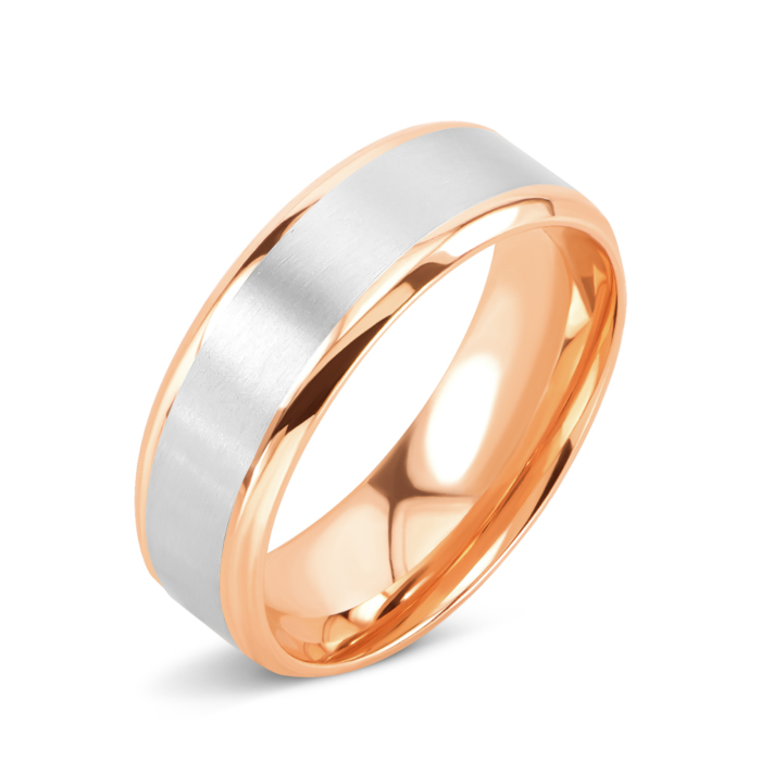 Обручка комбінована. Артикул UG510/0343/01/01/01