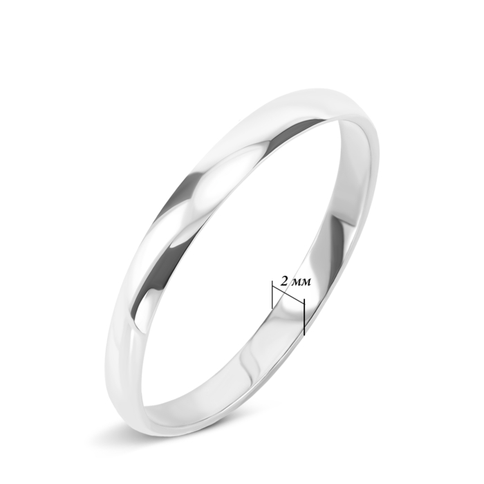 Обручальное кольцо классическое. Артикул UG510/0426/02/01/60