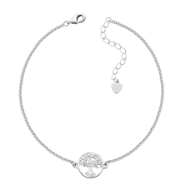 Срібний браслет Дерево. Артикул UG51069Б.Rh