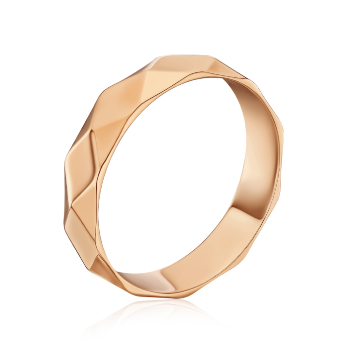 Золотое кольцо без вставки 1092042101-R/01