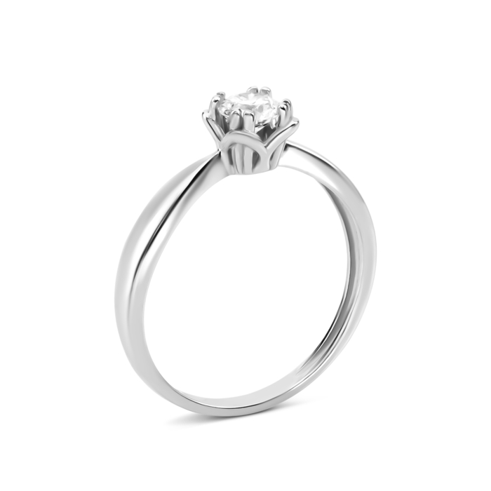 Золота каблучка з діамантом. Артикул UG51108723202