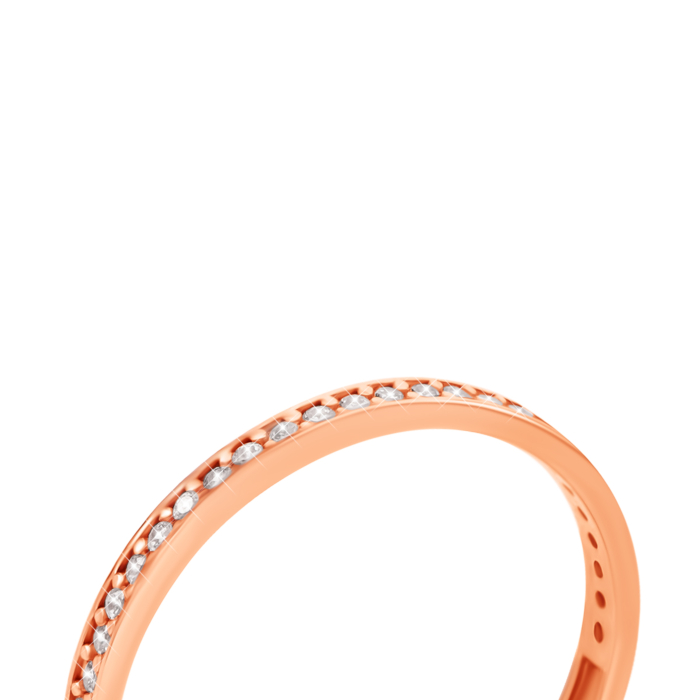 Золотое кольцо с фианитами. Артикул UG51111020301