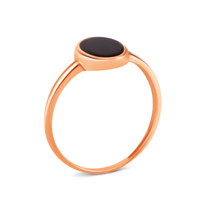 Золота каблучка з емаллю. Артикул UG51111023801