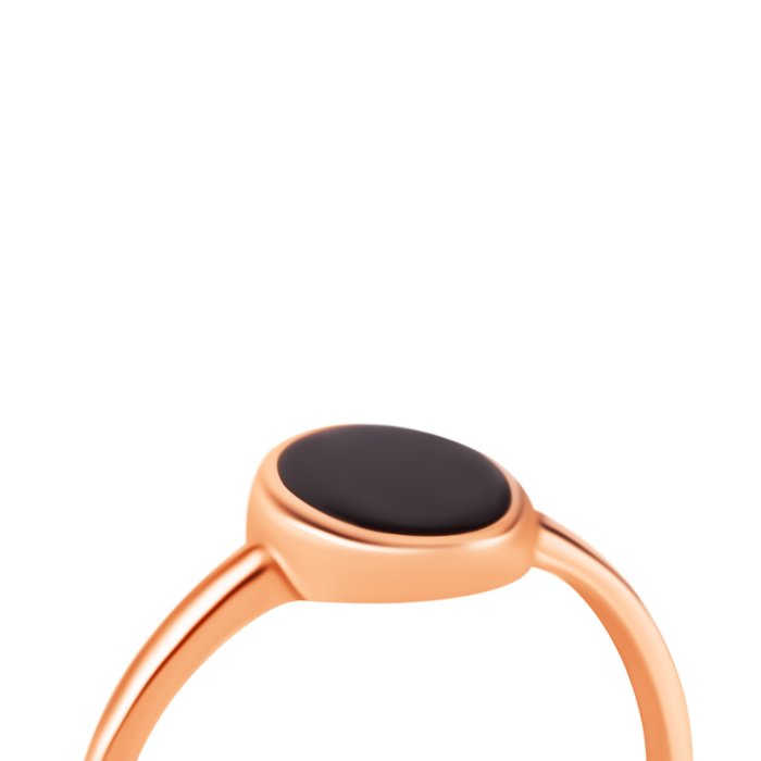 Золота каблучка з емаллю. Артикул UG51111023801