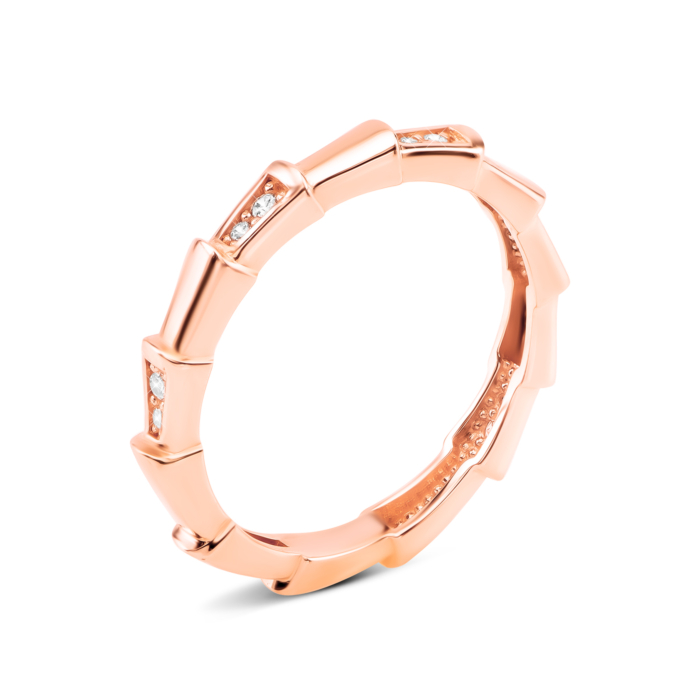 Золота каблучка з фіанітами. Артикул UG51111026801