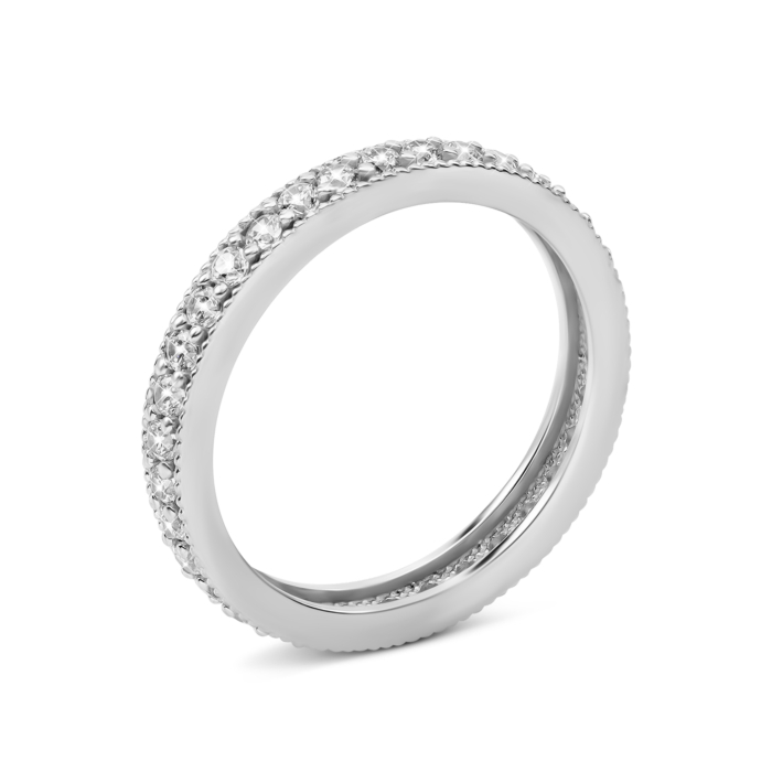 Золота каблучка з фіанітами. Артикул UG51111030301