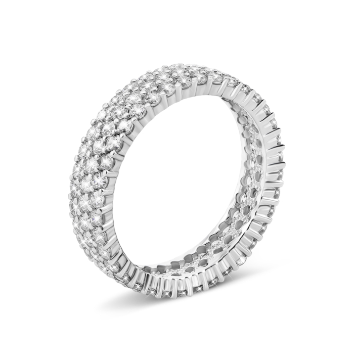 Золотое кольцо с фианитами. Артикул UG51111030501