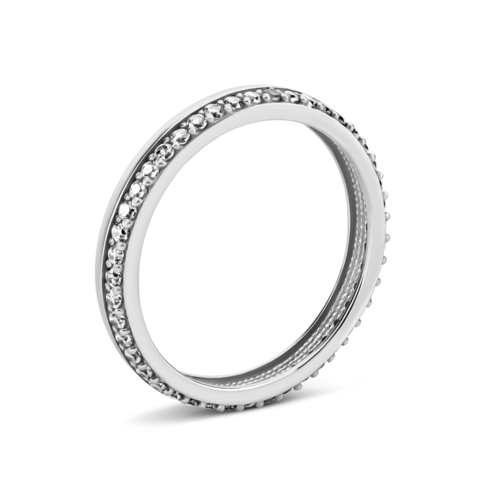 Золотое кольцо с фианитами. Артикул UG51111030601