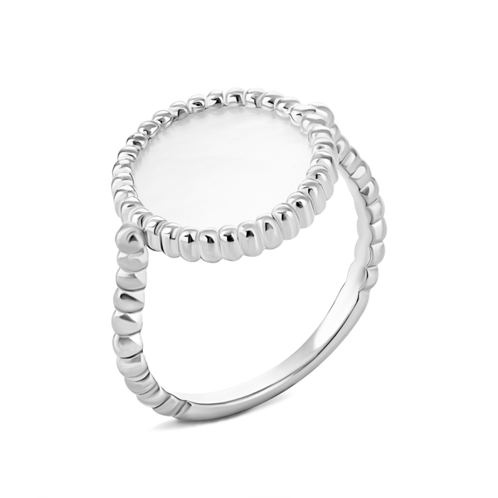 Золота каблучка з перламутром. Артикул UG5к112/1