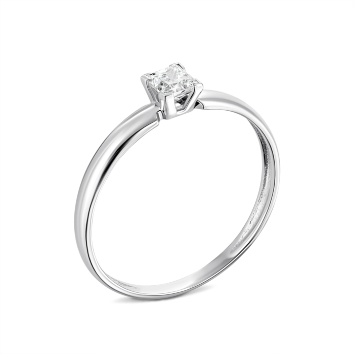 Золотое кольцо с бриллиантом. Артикул UG5К1167/1