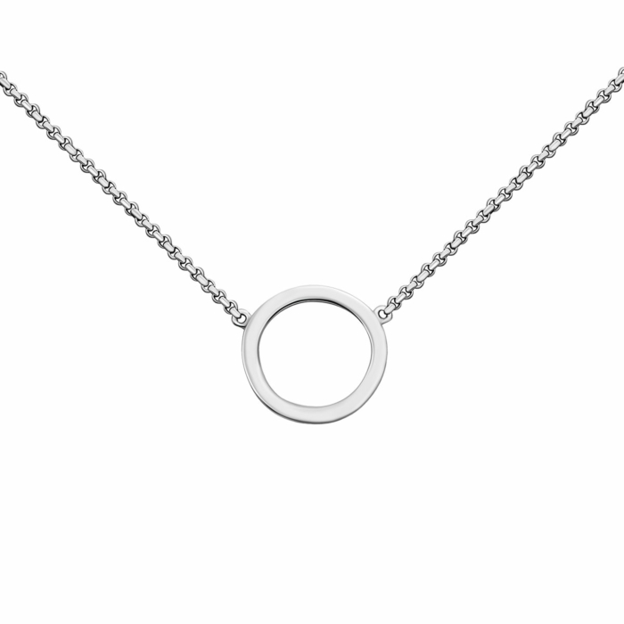 Серебряное колье. Артикул UG51189Кол.Rh