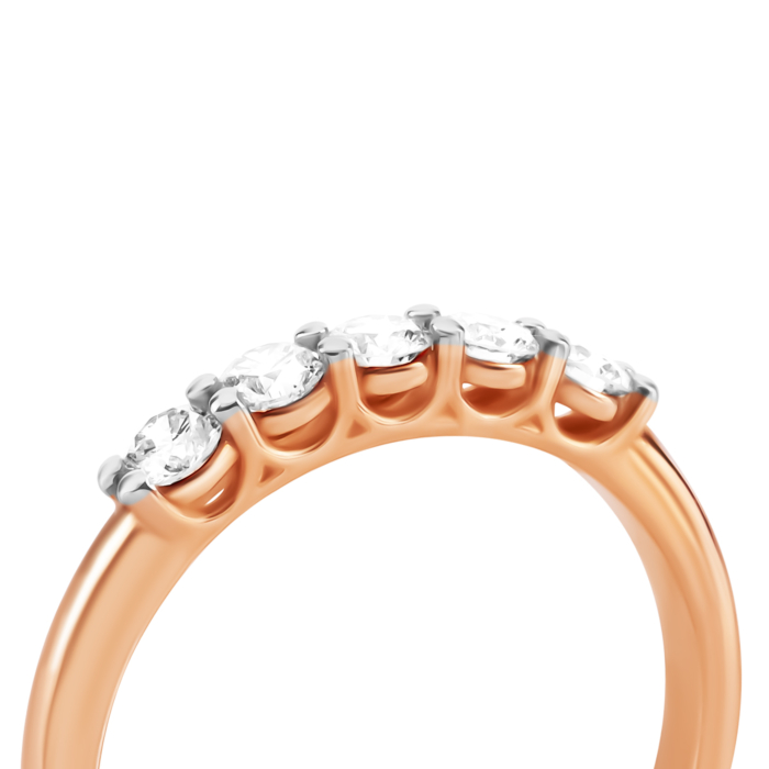 Золотое кольцо с бриллиантами. Артикул UG51192012201