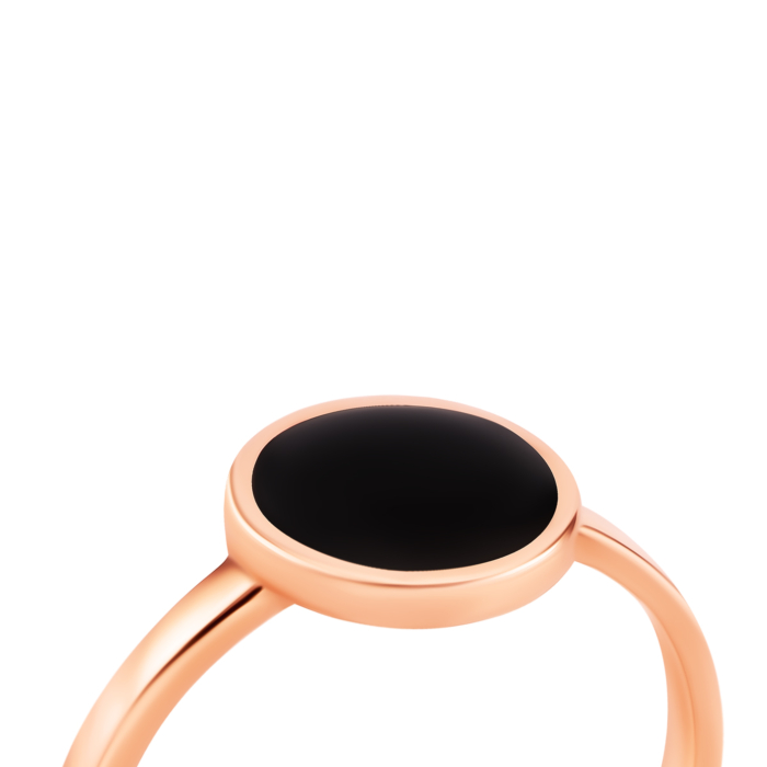 Золотое кольцо с эмалью. Артикул UG5119202510101