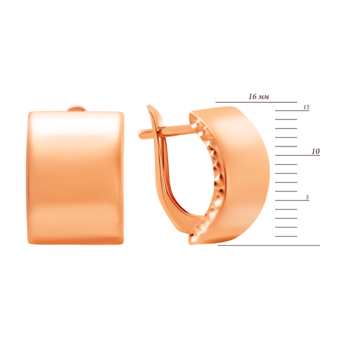 Золотые серьги. Артикул UG5121400а