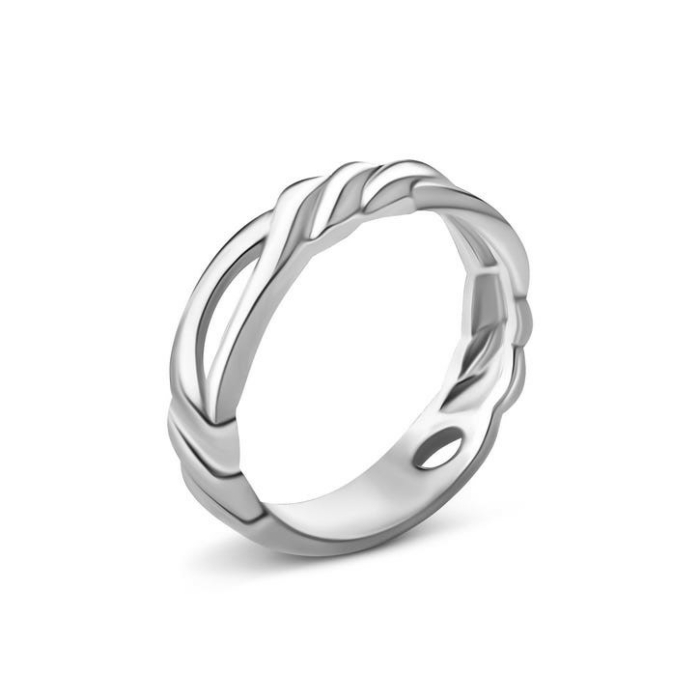 Срібна каблучка. Артикул UG51257Rh