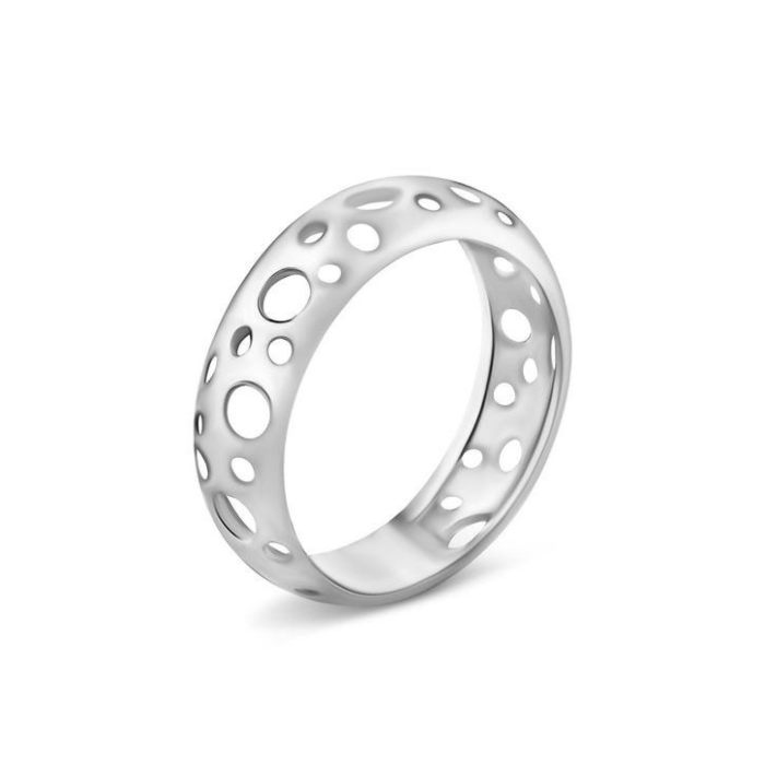 Срібна каблучка. Артикул UG51262Rh