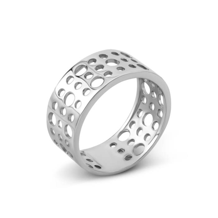 Срібна каблучка. Артикул UG51269Rh