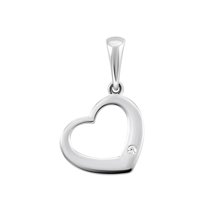 Золота підвіска з фіанітом. Артикул UG5ПВ1401.1