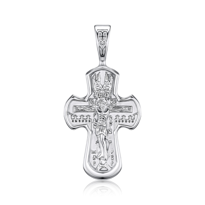 Срібний хрестик с31541