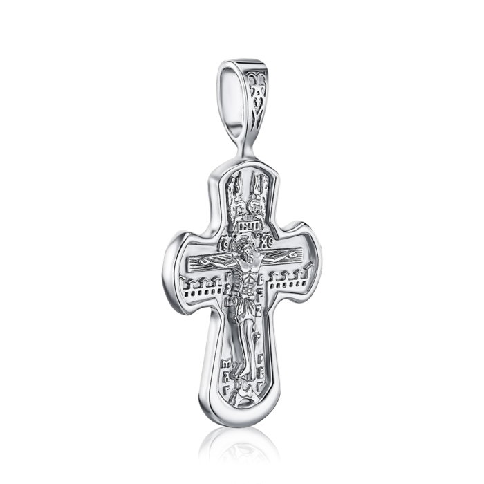 Срібний хрестик с31541