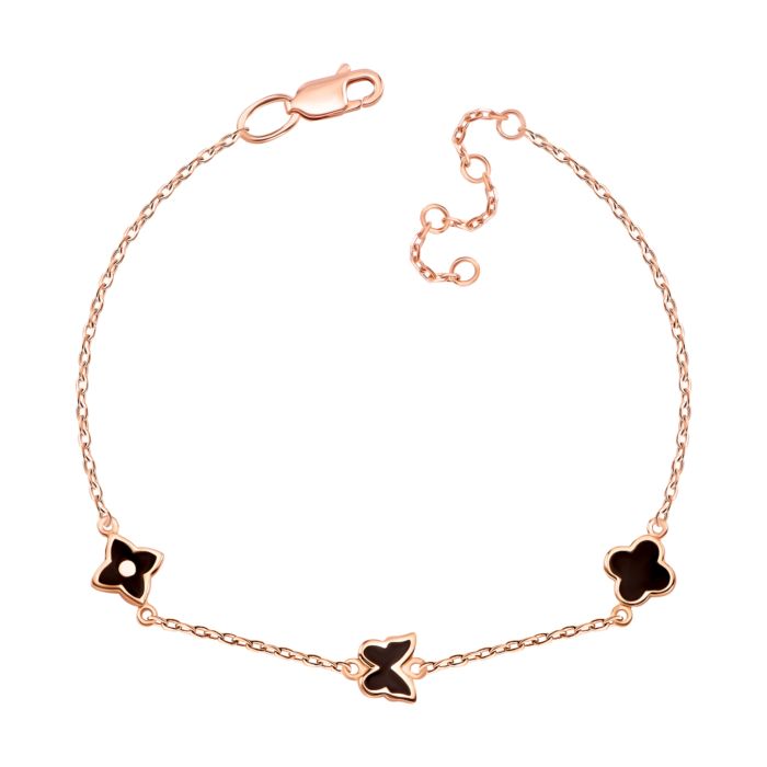 Золотий браслет з емаллю. Артикул UG5БС1467р