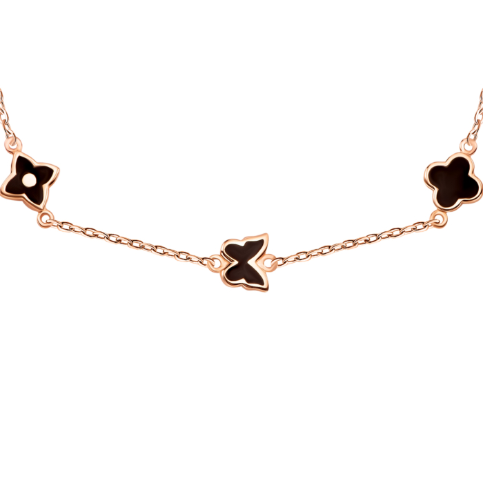 Золотой браслет с эмалью. Артикул UG5БС1467р