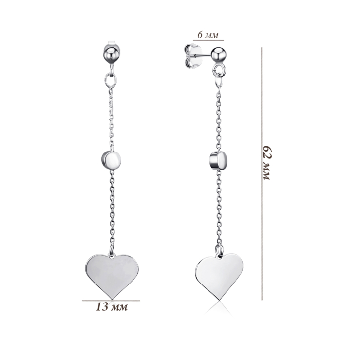 Срібні сережки. Артикул KCV29_OR-E/12