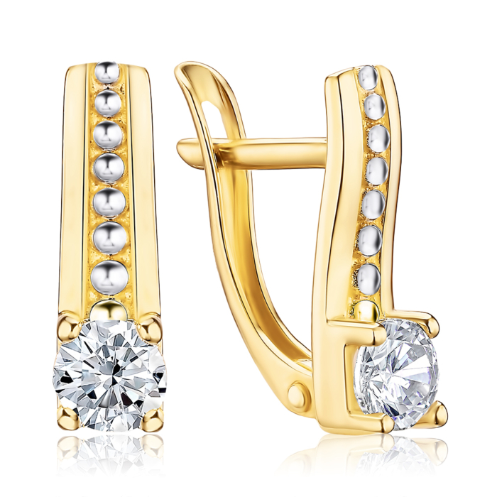 Золотые серьги. Артикул 23051/03/1/29