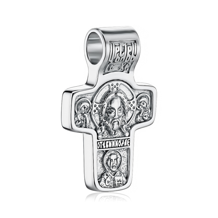 Срібний хрестик с3461