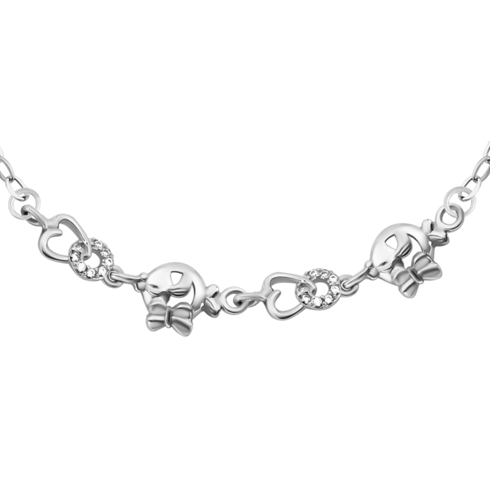 Срібний браслет з фіанітами. Артикул UG51BR61855