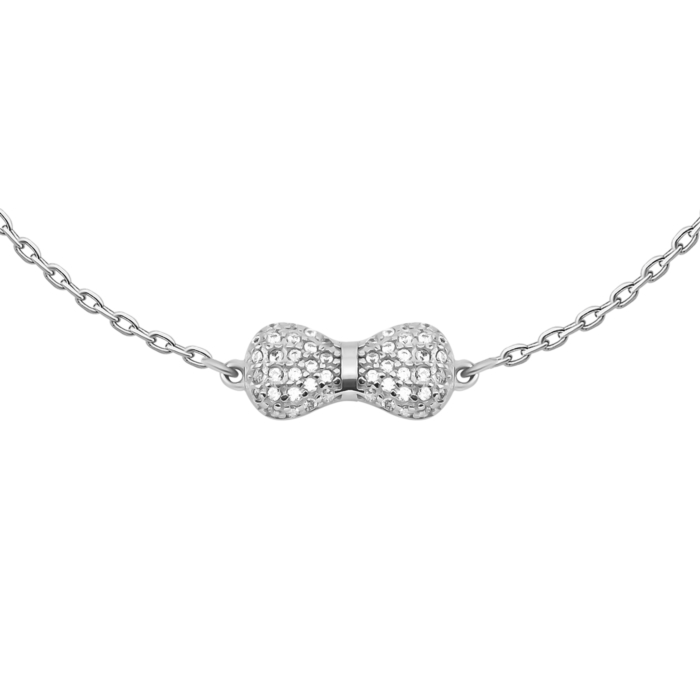 Срібний браслет з фіанітами. Артикул UG51BR69732