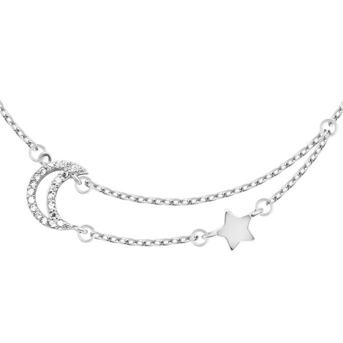 Срібний браслет з фіанітами. Артикул UG51BR69734-CZ