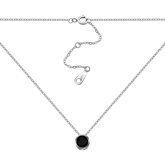 Срібне кольє. Артикул UG51NE57329