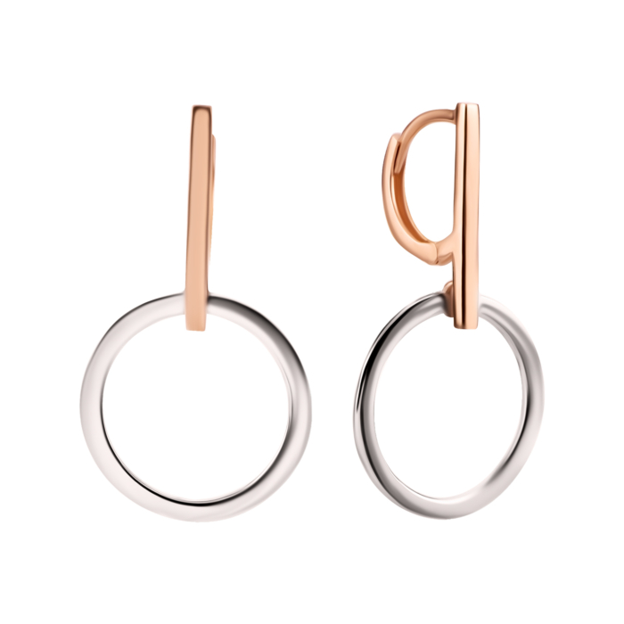 Золоті сережки. Артикул UG52/10/616 чб