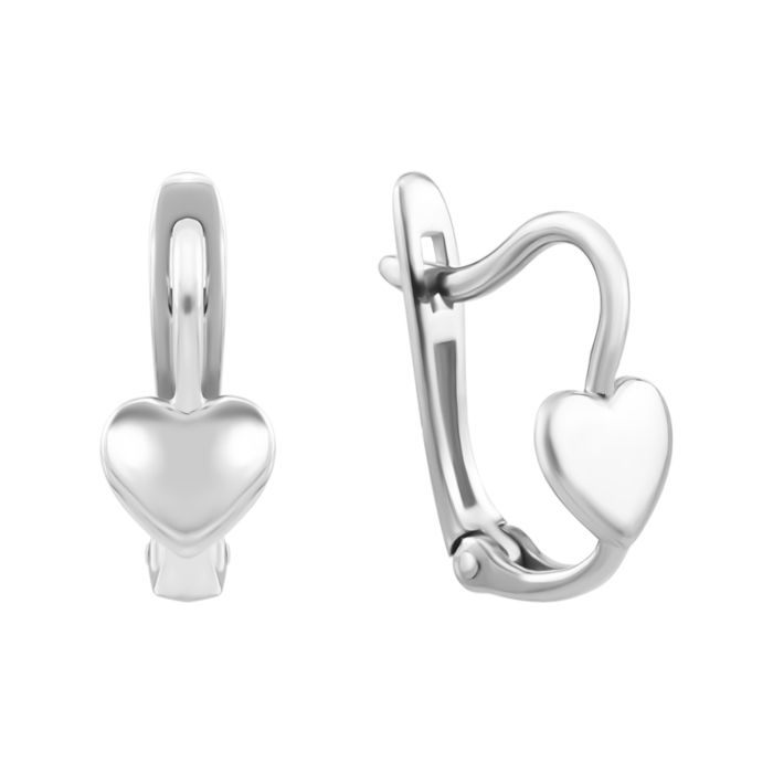 Золотые серьги Сердце. Артикул UG5200552210201