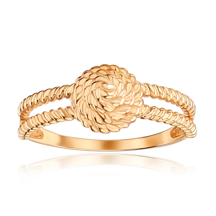 Каблучка з червоного золота 17202/01/0