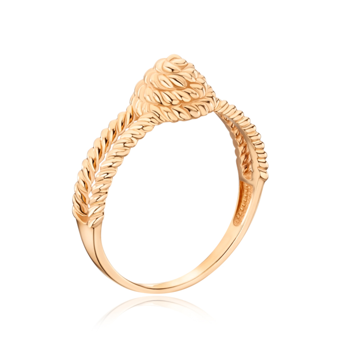Каблучка з червоного золота 17202/01/0