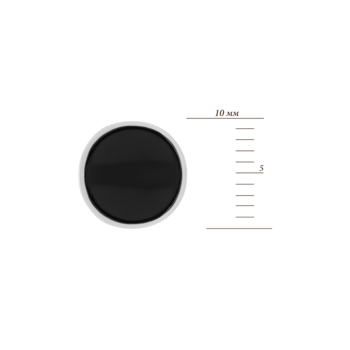 Срібні пусети з емаллю. Артикул UG520600e