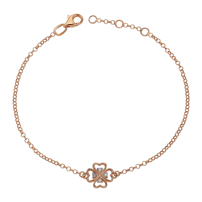 Золотий браслет з діамантами. Артикул 560022/01/1/8566