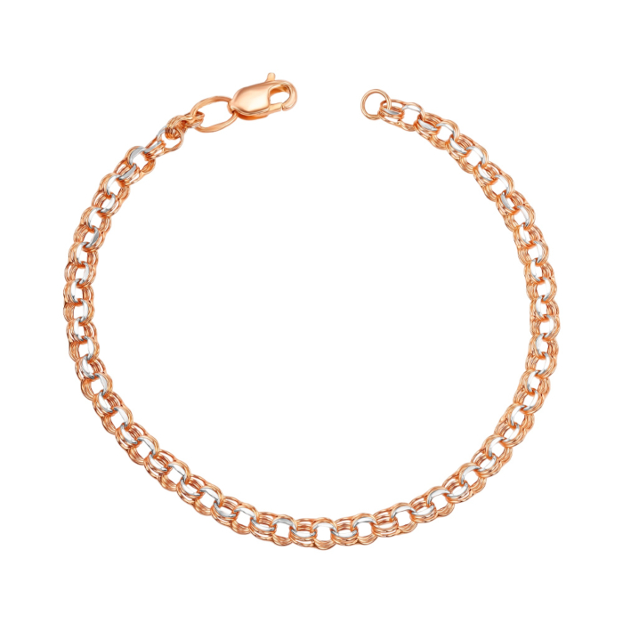 Золотой браслет. Артикул 07022/3б