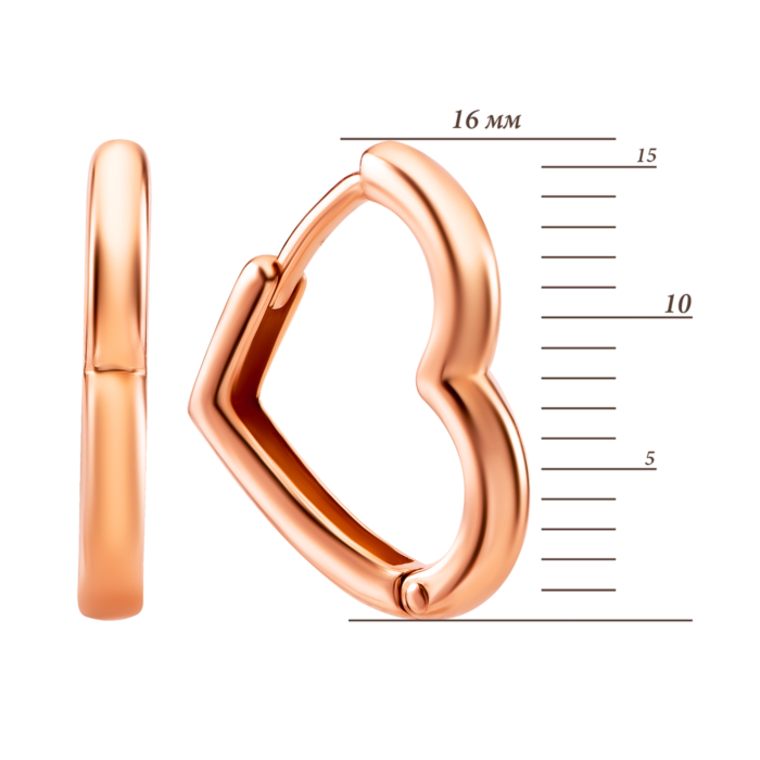 Золоті сережки. Артикул UG523181/01/0