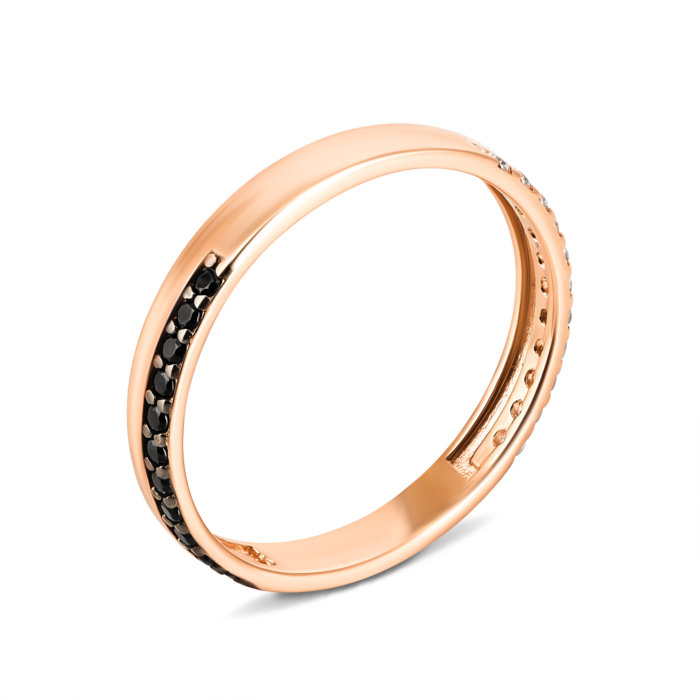 Золотое кольцо с фианитами. Артикул UG5КВ2502.1