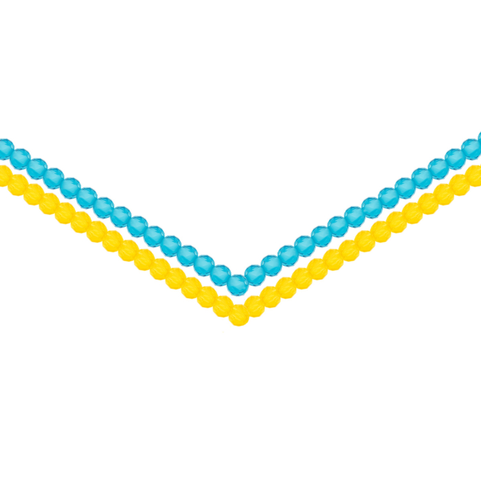 Серебряное колье Украина со шпинелем. Артикул UG52ЖБб