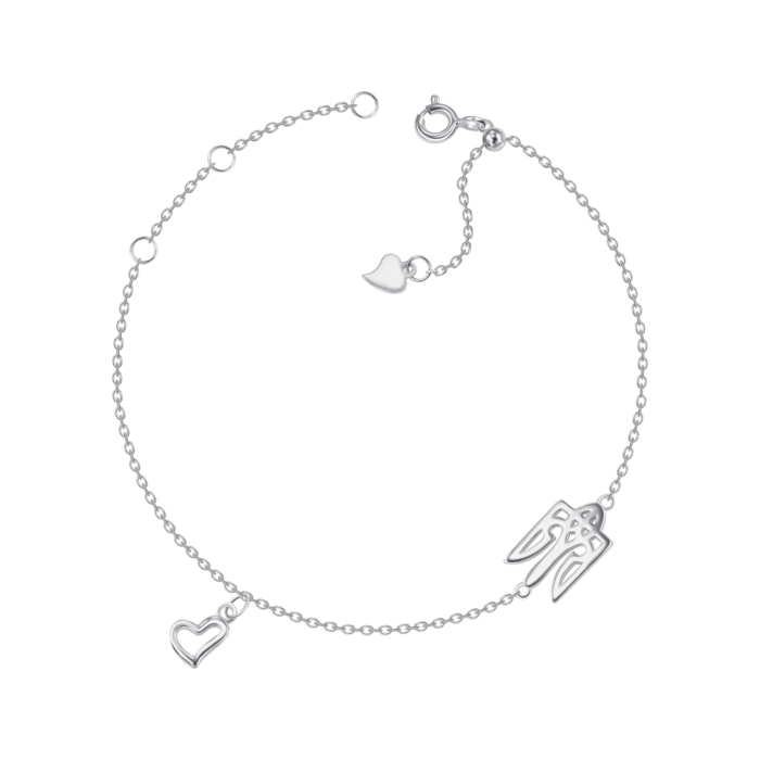 Срібний браслет. Артикул Б2/1039Ш-21