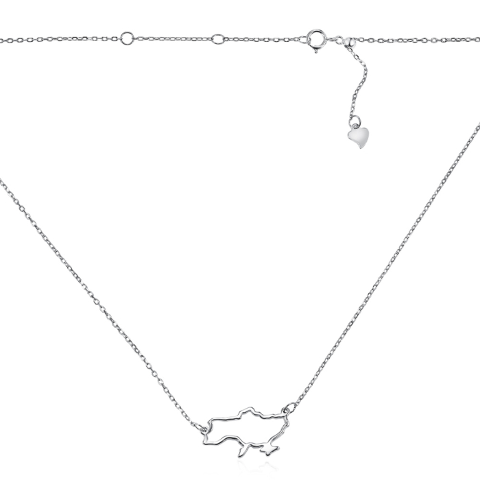 Серебряное колье. Артикул КлК2/1081Ш-43