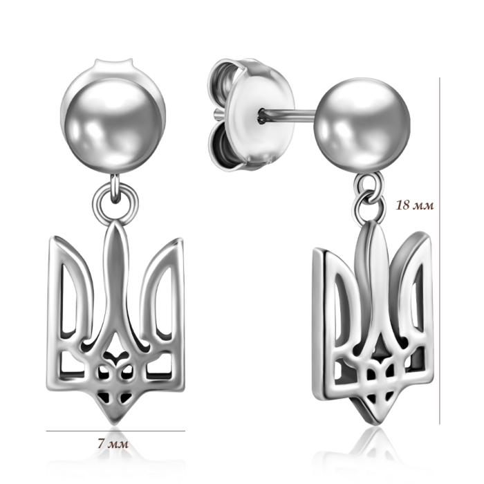 Срібні сережки. Артикул С2/276