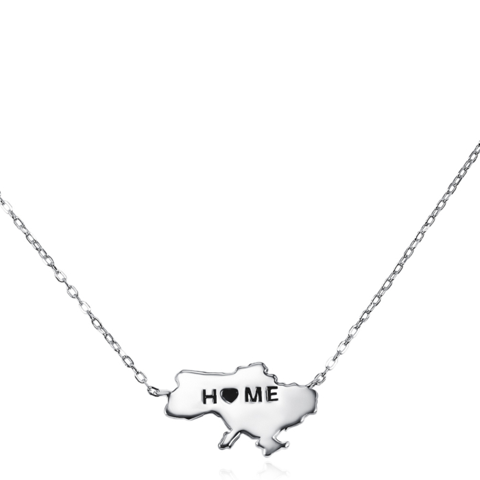 Срібне кольє. Артикул КлК2/3002Ш-43